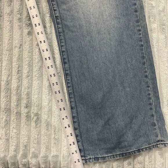 Akademiks Jeans Mens 36 True‎ Fit Y2K Distressed Embroidered Streetwear Denim - Picture 8 of 14